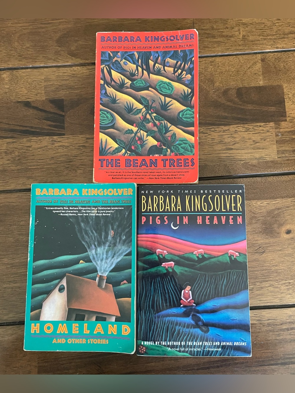 Barbara Kingsolver Bundle: The Bean Trees, Pigs in Heaven, and Homeland - Picture 3 of 7